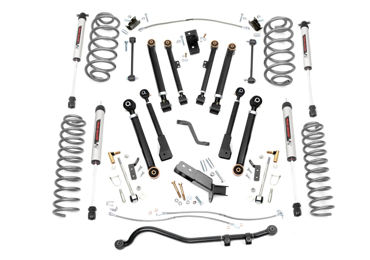 Jeep Wrangler Suspension Lift Kit - Rough Country - 6 Inch Lift Kit | X-Series | V2 - '97-'06